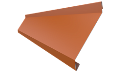 Забор жалюзи Ламель Олива 90x0,45 мм, 2011 насыщенный оранжевый