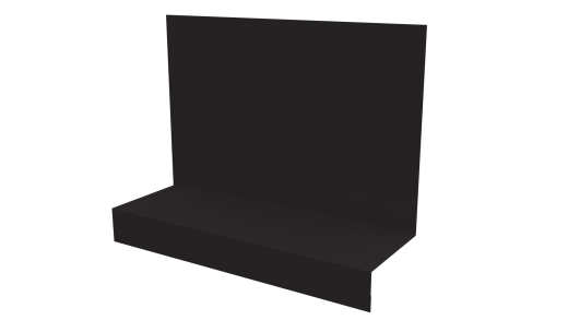 Примыкание боковое фальц 25x65x130 мм, 8019 серо-коричневый глянцевый