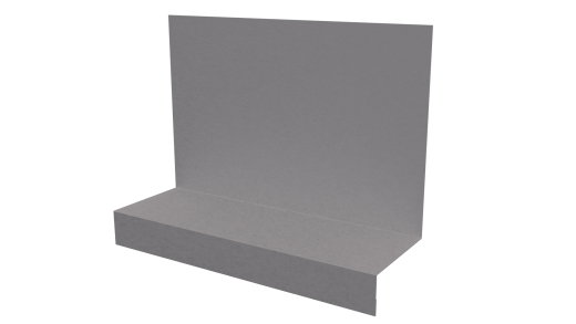 Примыкание боковое фальц 25x65x130 мм, цинк
