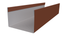 Стойка 40x60x40 мм, 8004 медно-коричневый матовый