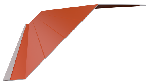 Ламель Юкка 110x0,45 мм, 2004 оранжевый глянцевый