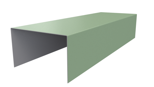 Крышка 40x65x40 мм, 6019 бело-зеленый глянцевый