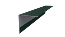 Планка угла наружного 30x30x2000 мм, 6005 зеленый мох матовый