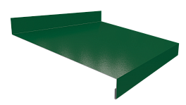 Отлив простой 20х150х20 мм, 7004 сигнальный серый глянцевый