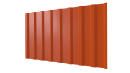 Профнастил С20B 1150/1100x0,4 мм эконом, 2004 оранжевый глянцевый