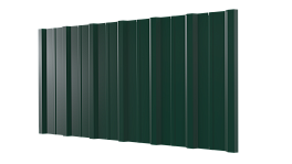 Профнастил НС16 1150/1100x0,65 мм, 6005 зеленый мох глянцевый