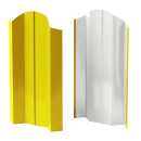 Штакетник М-образный Престиж 118x0,5 мм, 1018 цинково-желтый глянцевый