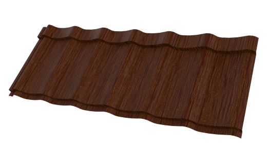 Профиль Феникс 1180/1100x0,45 мм, 8019 Золотистый дуб 3D