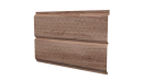 Софит Л-брус перфорированный 264/241x0,45 мм, Орех 3D