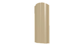 Штакетник Европланка 110x0,45 мм, 1014 слоновая кость глянцевый