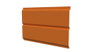 Софит Л-брус перфорированный 264/241x0,5 мм, 2011 насыщенный оранжевый