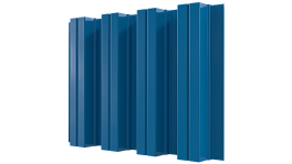 Профнастил Н75 800/750x0,65 мм, 5015 небесно-синий глянцевый