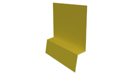 Планка стартовая фальц 135x30x55 мм, 1018 цинково-желтый глянцевый
