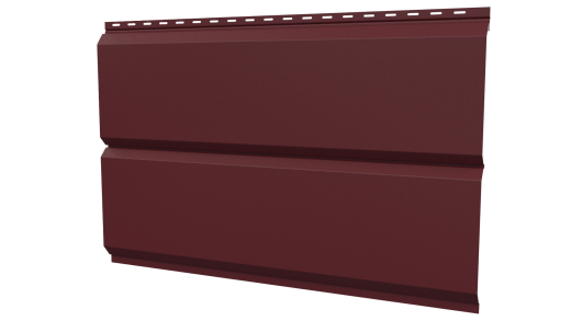 Л-брус 264/240x0,5 мм, 3005 винно-красный матовый