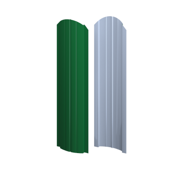Штакетник Европланка Престиж 131x0,5 мм, 6002 лиственно-зеленый глянцевый