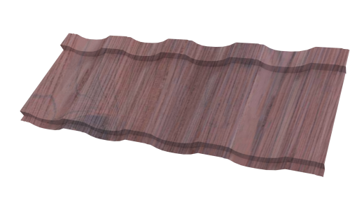 Профиль Орион 30 1200/1150x0,45 мм, Античный дуб 3D