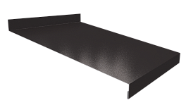 Отлив простой 20х250х20 мм, 9002 светло-серый глянцевый