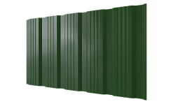 Профнастил К20 1185/1120x0,4 мм эконом, 6002 лиственно-зеленый глянцевый