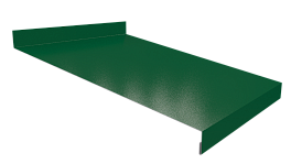 Отлив простой 20х250х20 мм, 7004 сигнальный серый глянцевый