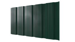 Профнастил К20 1185/1120x0,4 мм эконом, 6005 зеленый мох глянцевый