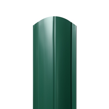 Штакетник Европланка 126x0,4 мм, 6005 зеленый мох глянцевый