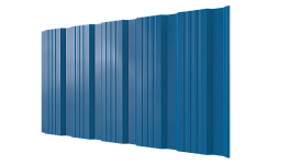 Профнастил К20 1185/1120x0,45 мм, 5015 небесно-синий глянцевый