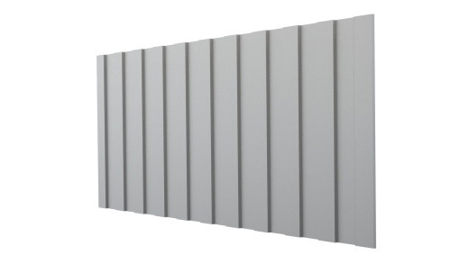 Профнастил С8 1200/1150x0,45 мм, цинк