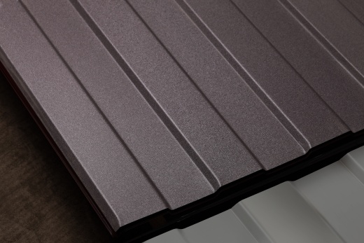 Профнастил С8 1200/1150x0,45 мм, 8019 серо-коричневый матовый