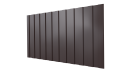 Профнастил С8 1200/1150x0,4 мм эконом, 8017 шоколадно-коричневый глянцевый