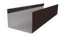 Стойка 40x60x40 мм, 8017 шоколадно-коричневый глянцевый