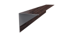 Планка угла наружного 30x30x2000 мм, Морёный дуб 3D