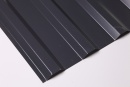 Профнастил С20B 1150/1100x0,3 мм, 7024 графитовый серый глянцевый