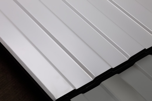 Профнастил С8 1200/1150x0,65 мм, 7004 сигнальный серый глянцевый