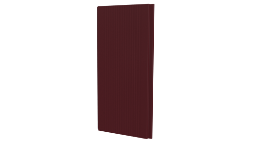 Лайн Про Гофр 200/176x0,45 мм, 3005 винно-красный матовый