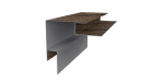 Планка стыковочная сложная Блок-хаус 110x2000 мм, Дуб Кельтик 3D