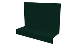 Примывание боковое фальц 25x65x130 мм, 6005 зеленый мох глянцевый