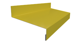 Отлив простой 20х70х20 мм, 2004 оранжевый глянцевый