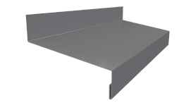 Отлив простой 20х70х20 мм, 7005 мышино-серый глянцевый