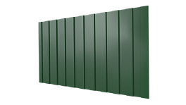Профнастил С8 1200/1150x0,5 мм, 6002 лиственно-зеленый глянцевый