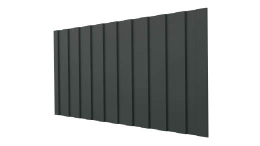 Профнастил С8 1200/1150x0,5 мм, 6009 пихтовый зелёный матовый