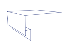 Планка околооконная