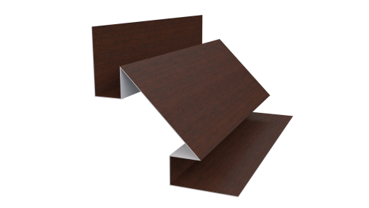Планка угла внутреннего сложная Блок-хаус 110x2000 мм, Antique wood