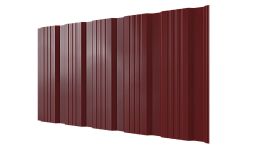 Профнастил К20 1185/1120x0,4 мм, 3011 коричнево-красный глянцевый