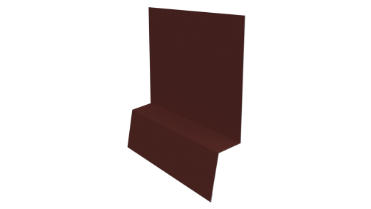 Планка стартовая фальц 135x30x55 мм, 3009 оксид красный глянцевый