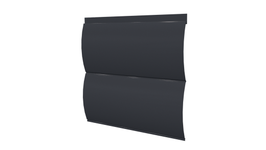 Блок хаус 383/355x0,45 мм, 7024 графитовый серый глянцевый