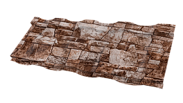 Профиль Орион 30 1200/1150x0,45 мм, Дикий камень