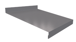 Отлив простой 20х200х20 мм, 7005 мышино-серый глянцевый