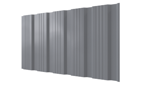 Профнастил К20 1185/1120x0,5 мм, 7040 серое окно глянцевый