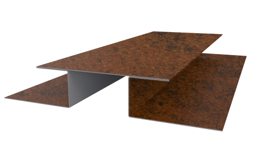 Планка стыковочная сложная Блок-хаус 110x2000 мм, Картэн