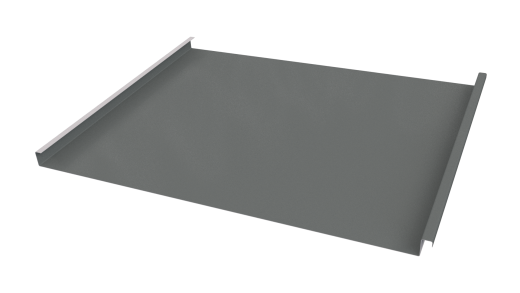Фальцевая кровля 562/550x0,65 мм, 7005 мышино-серый глянцевый